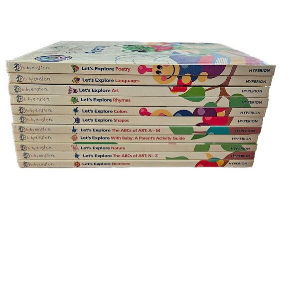 Baby Einstein Let's Explore Board Books Set Collection Disney Company Set Of 11 - Picture 2 of 14